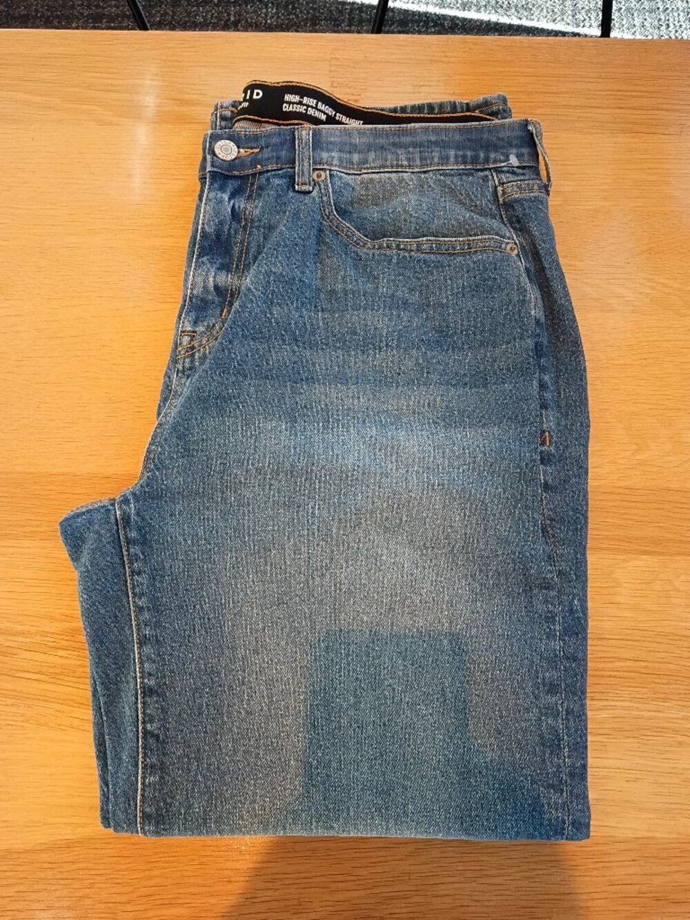 TORRID high rise baggy straight jeans (12R)